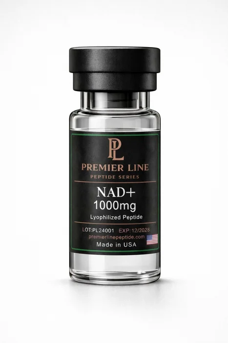 Premier Line Peptides NAD+ catalogue photograph